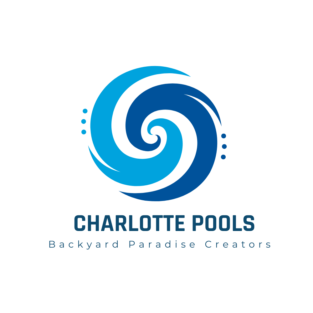 Charlotte Pools Logo, North Carolina, Ashley Bailey Designs