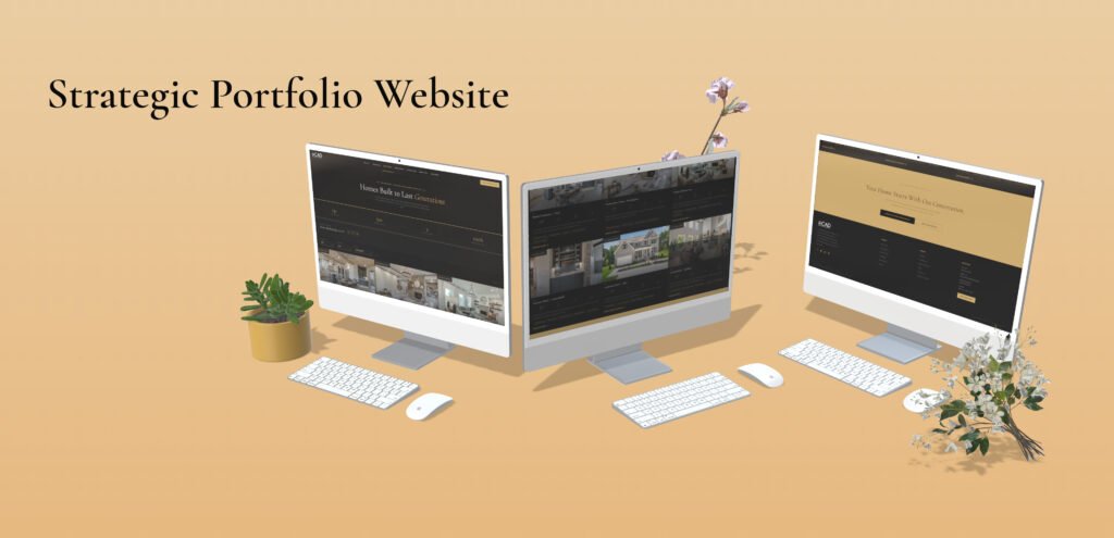 Strategic Portfolio Webpage Optimized for Local Geography