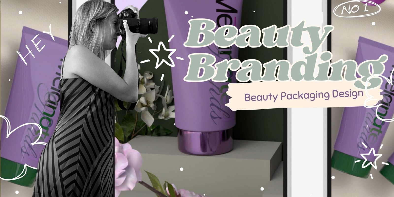 YouTube Beauty Brand Reveal for Melanated Hands, a video introducing all the concepts that were created for this beauty brand, Melanated Hands