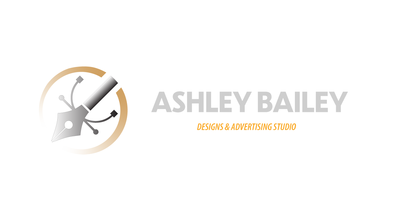 Ashley Bailey Designs Logo, Horizontal