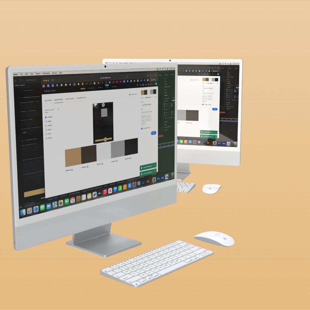 CAD Home Crafters Website Redesign for Home Builders Color Scheme