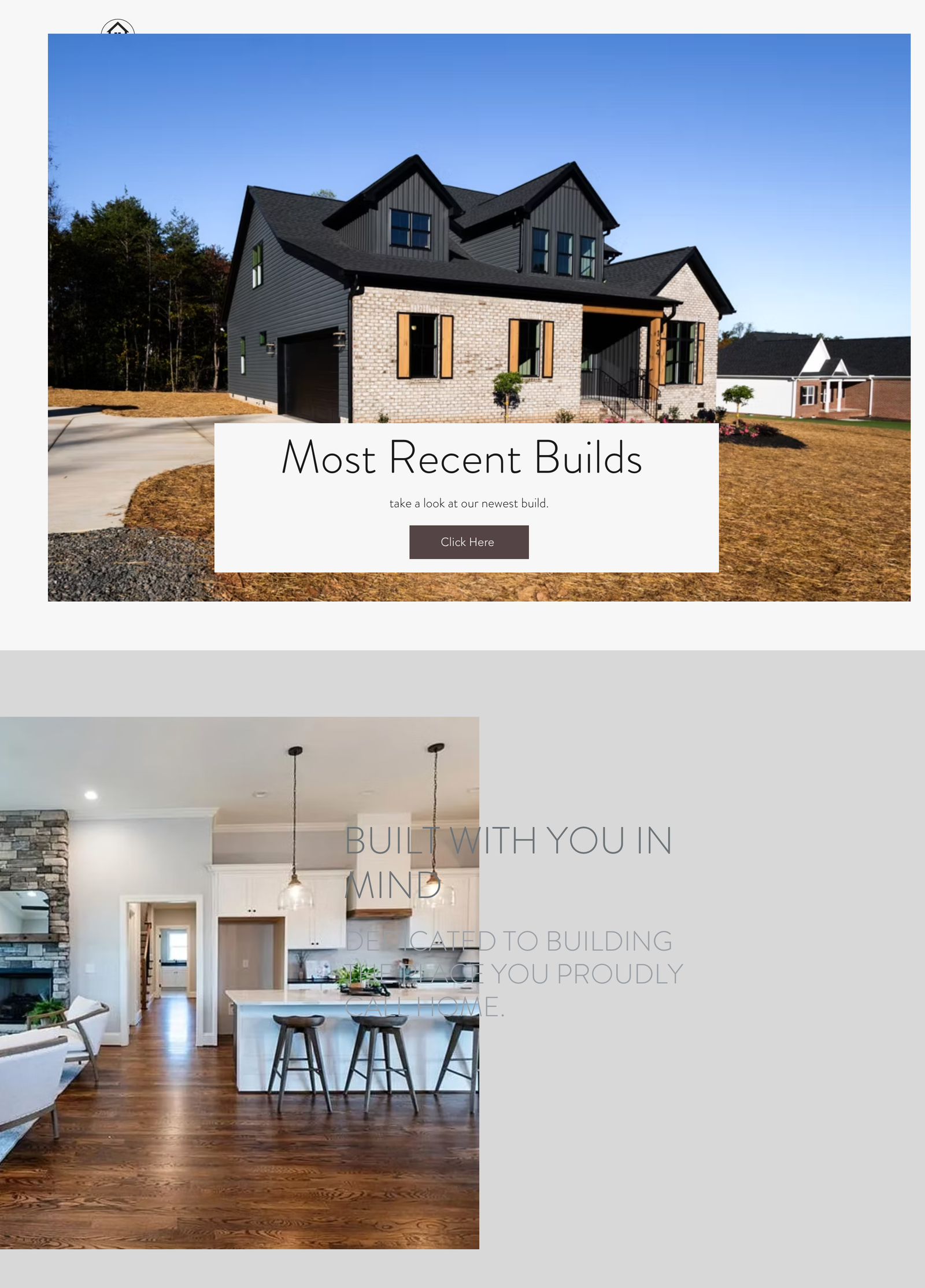 CAD Home Crafters & Designs Wix Website Before the Website Redesign