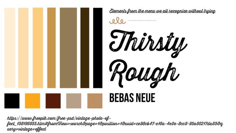 Typography and potential color palette additions to the Cracker Barrel brand