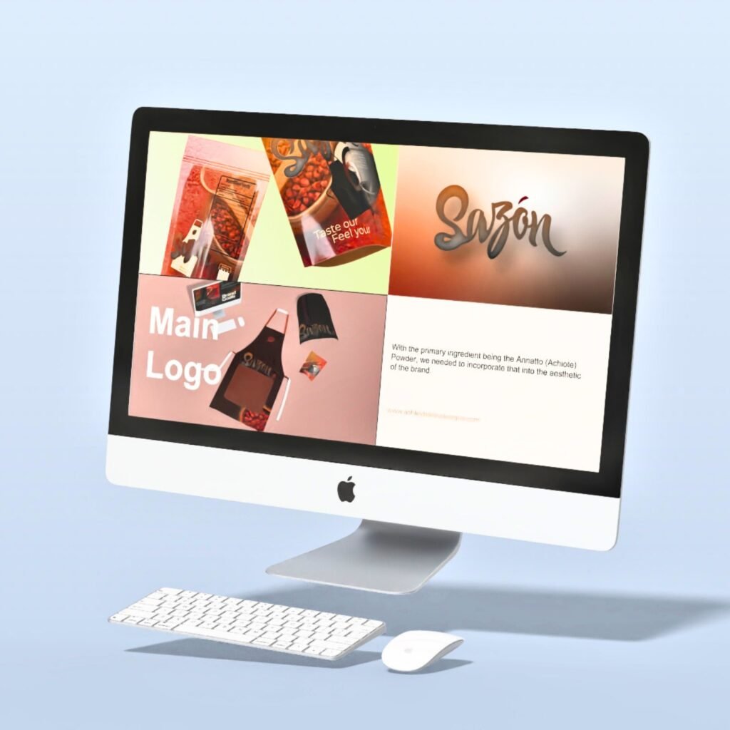 Food Influencer Brand Kit Template
