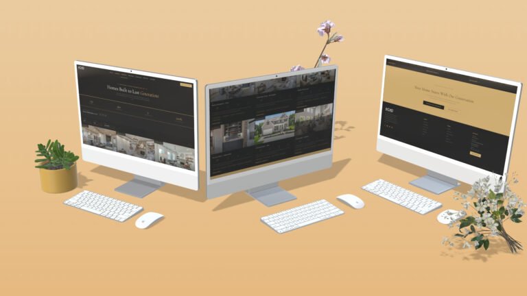 CAD Home Crafters Website Design