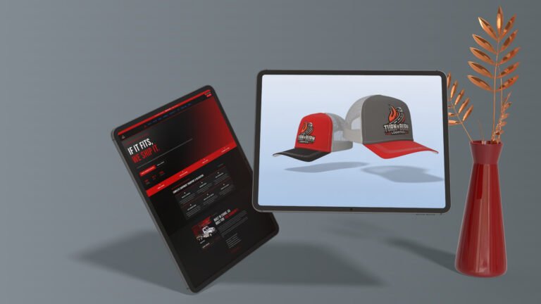 Turn N Burn Logistics, a Transportation and Heavy Equipment Operator, Rebrand and Website Development